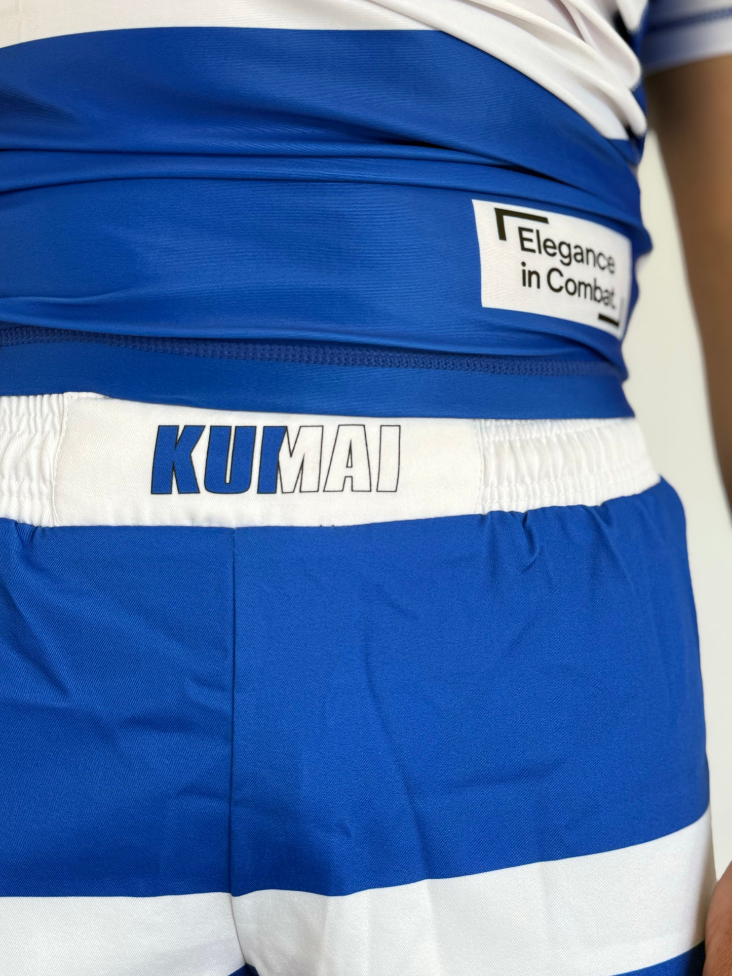 Ensemble KUMAI Collant Long – Édition Spéciale "Blue Belt" (Compétition)