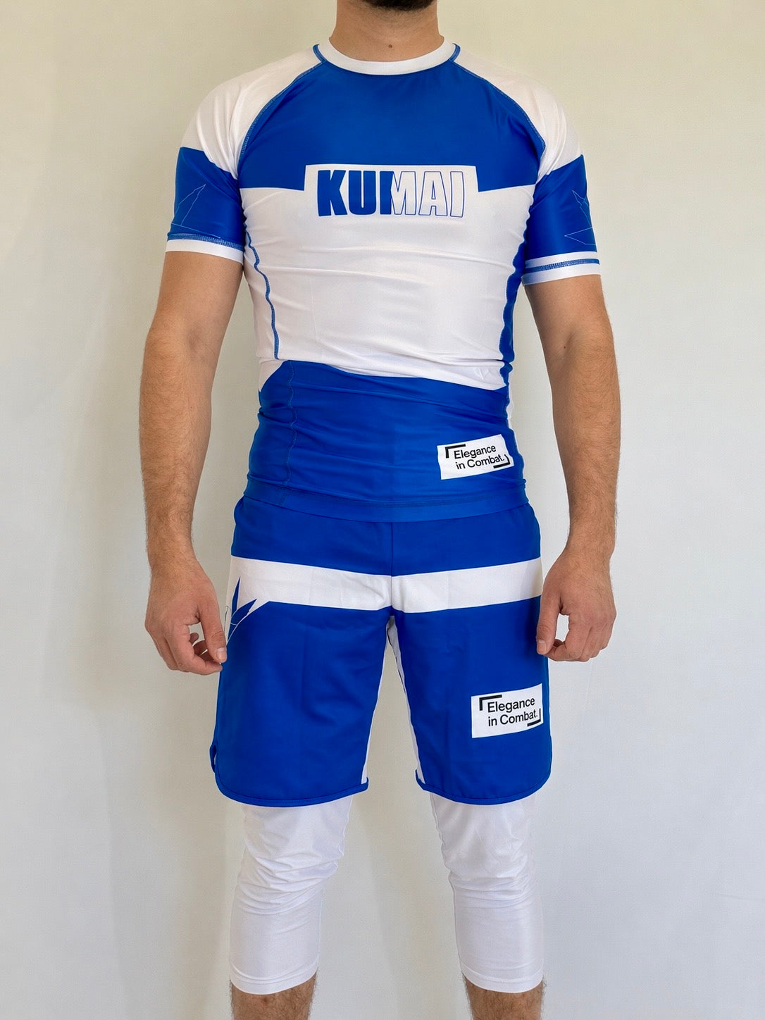 Ensemble KUMAI Collant Long – Édition Spéciale "Blue Belt" (Compétition)