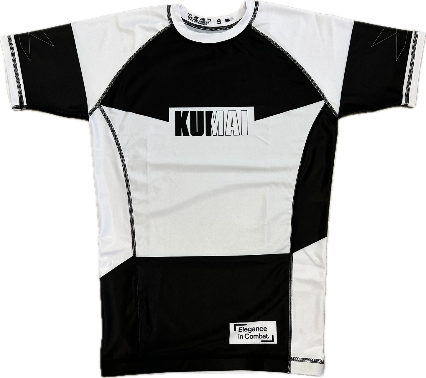 Rashguard KUMAI – Edition "Compétition Noir & Blanc"