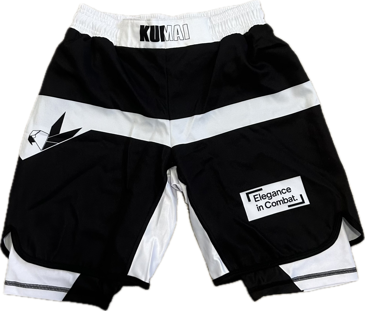 Short Noir & Blanc 2 en 1 KUMAI