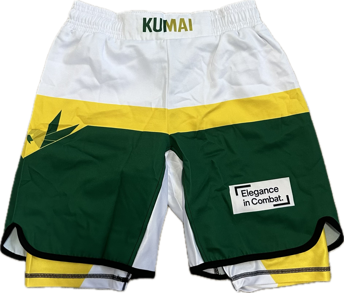 Fightshort Blanc 2 en 1 KUMAI