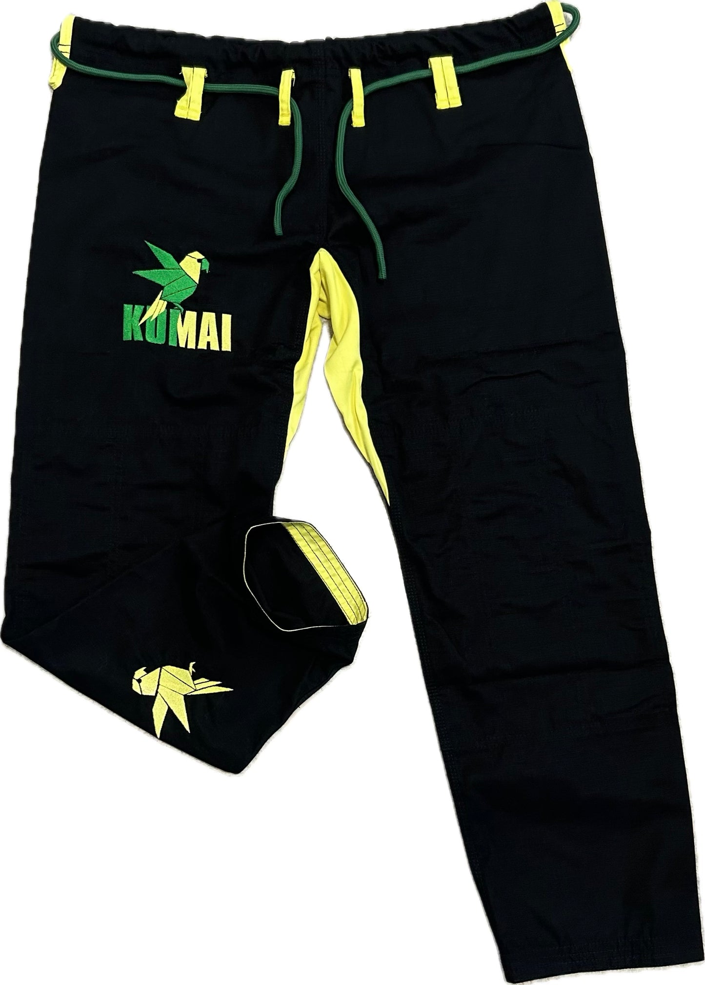 Kimono de JJB KUMAI Noir & Vert