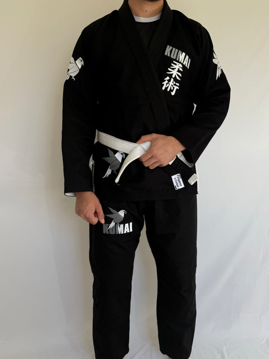 Kimono de BJJ "Noir & Blanc" – Édition Compétition