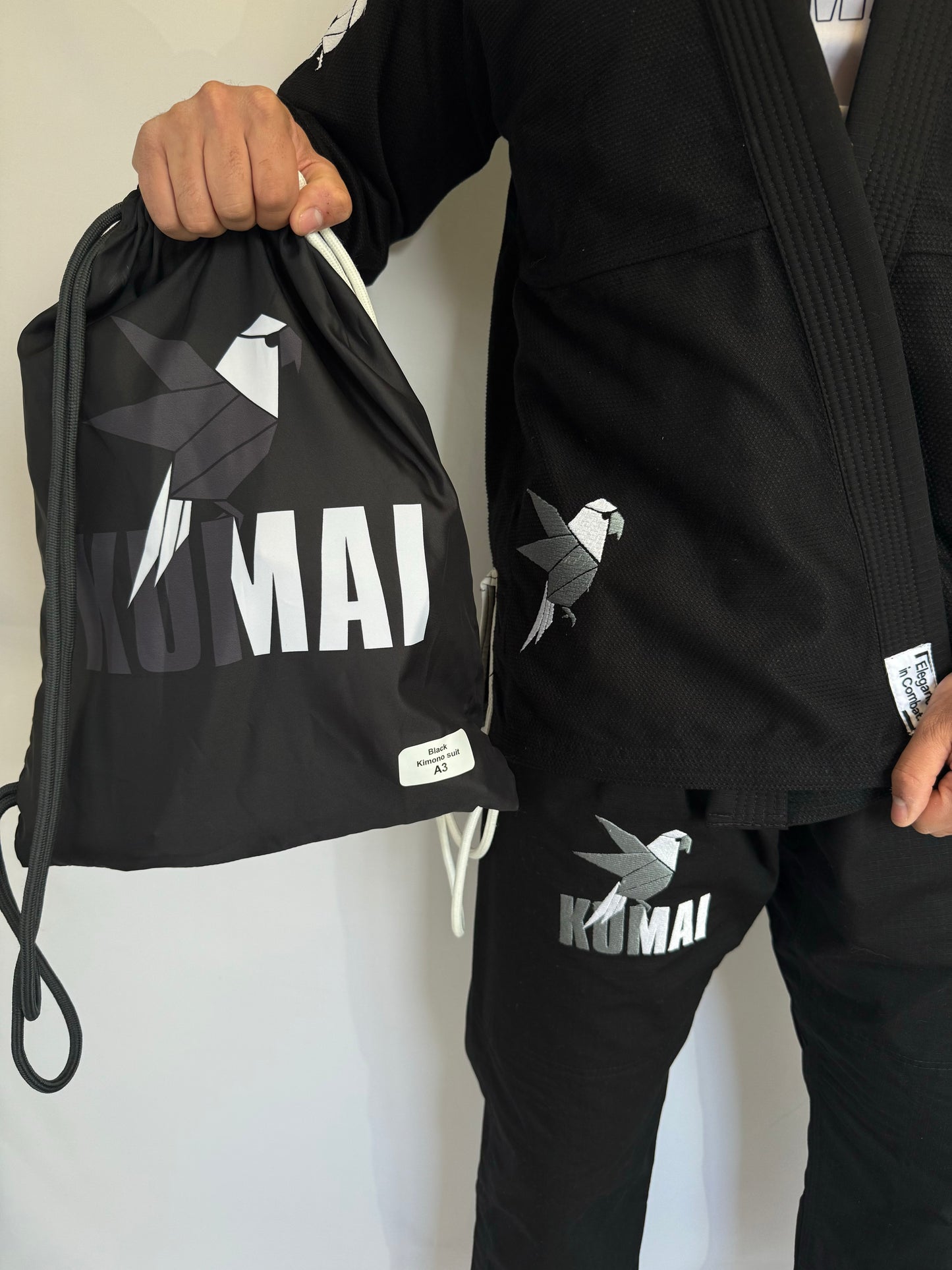 Kimono de BJJ "Noir & Blanc" – Édition Compétition