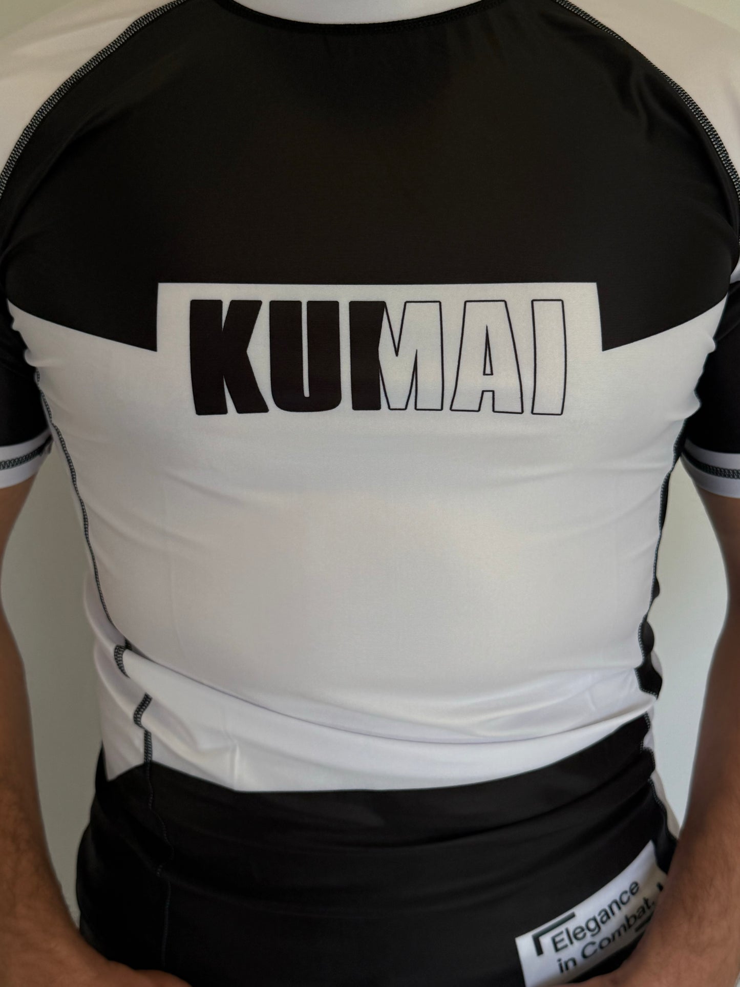 Rashguard KUMAI – Edition "Compétition Noir & Blanc"