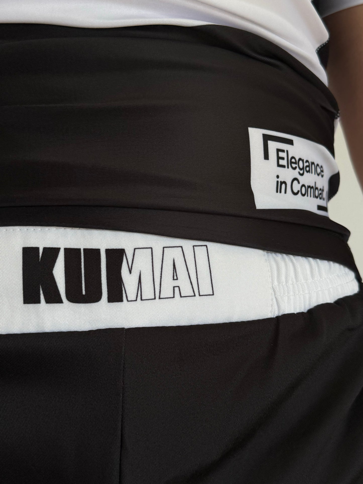 Short Noir & Blanc 2 en 1 KUMAI